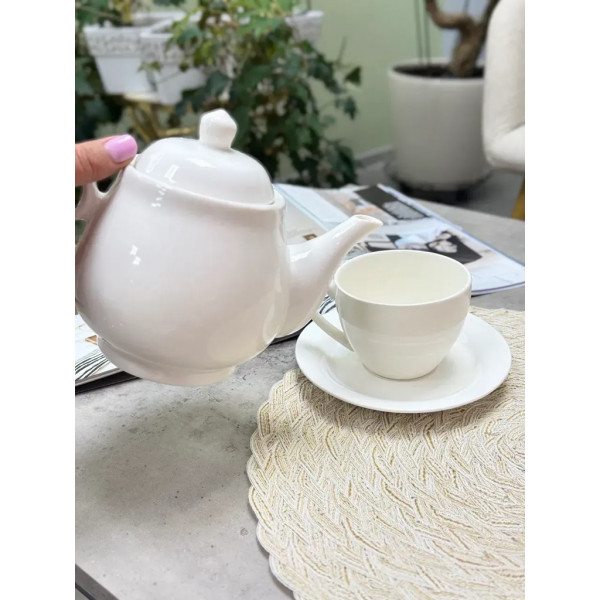 Заварник Olens Вдалий 102-1369 800 мл білий