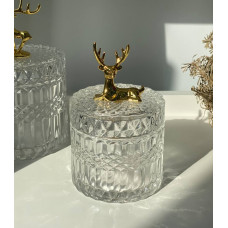 Цукерниця OLens Золотий олень 8030-386 250 мл