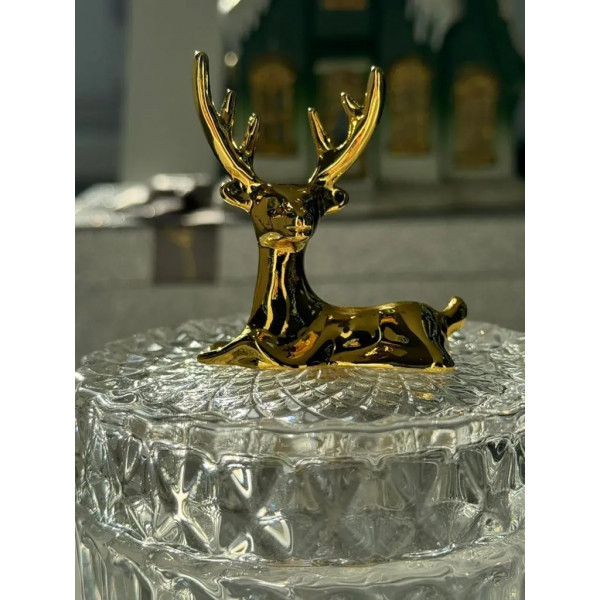 Цукерниця OLens Золотий олень 8030-386 250 мл