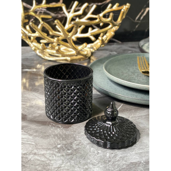 Цукерниця OLens Чорний Обеліск 102-278 250 мл чорна