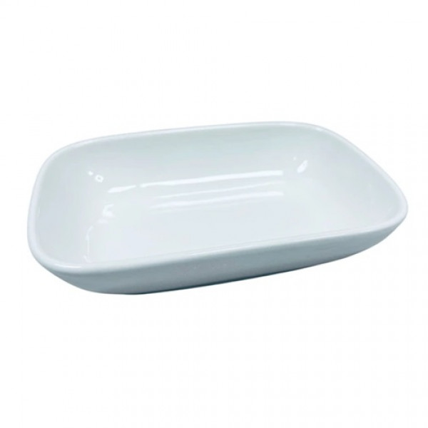 Салатник OLens Білий Дім 102-1113 17х11х3.5 см 300 мл білий