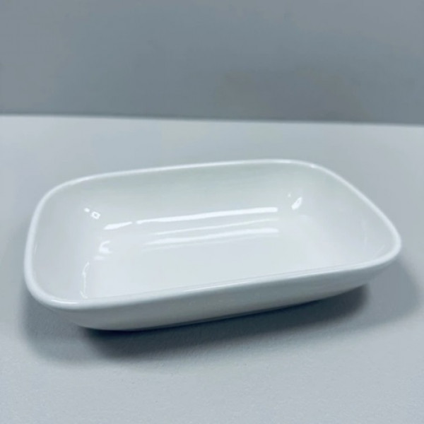 Салатник OLens Білий Дім 102-1113 17х11х3.5 см 300 мл білий