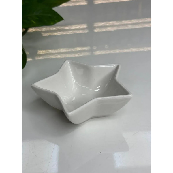 Салатник OLens Білий Дім 102-1117 10х3.5 см 60 мл білий