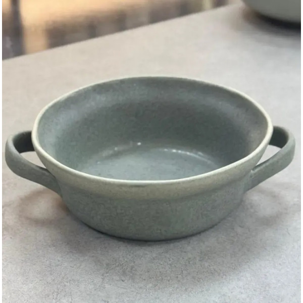 Салатник OLens Конкрето 101-0419 15.7х5.5 см 590 мл сірий