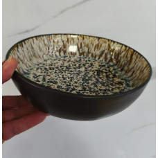 Салатник OLens Паноптикон 101-0476 19.8х5.3 см 900 мл чорний