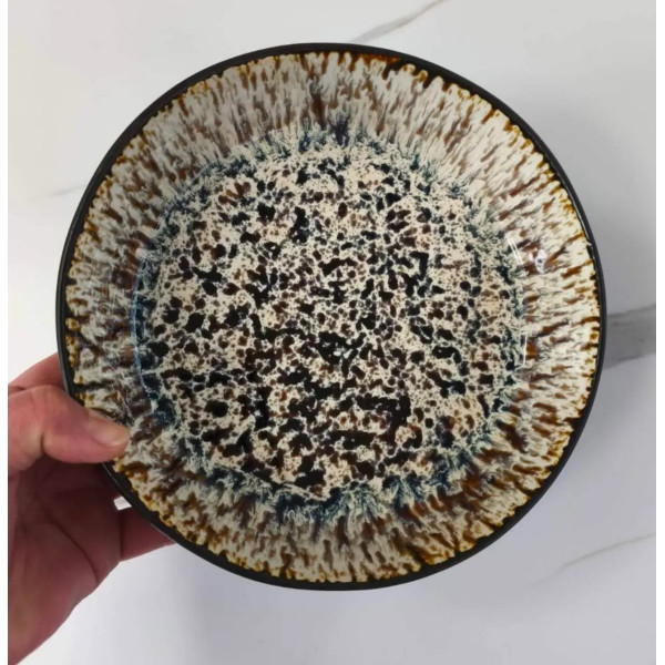 Салатник OLens Паноптикон 101-0476 19.8х5.3 см 900 мл чорний