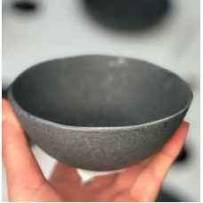 Салатник OLens Шайні-дот 101-0412 12х5 см 270 мл сірий