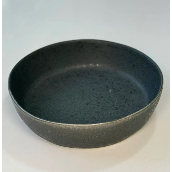 Салатник OLens Шайні-дот 101-0414 20х5 см 900 мл сірий