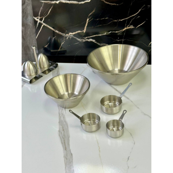 Соусник Olens 102-1286 7.2х3 см 110 мл сріблястий