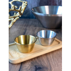 Соусник Olens 102-1349 7 см 100 мл сріблястий