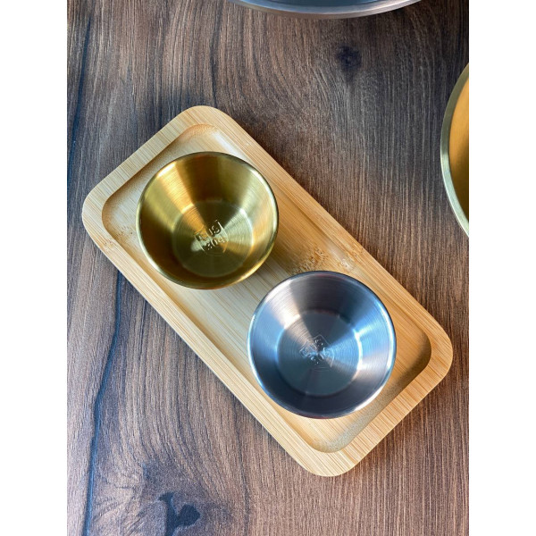 Соусник Olens 102-1350 7 см 100 мл золотистий