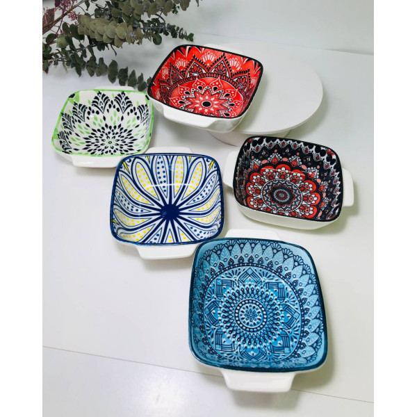 Тарілка квадртана Olens Тригір'я 102-614 16.6х5