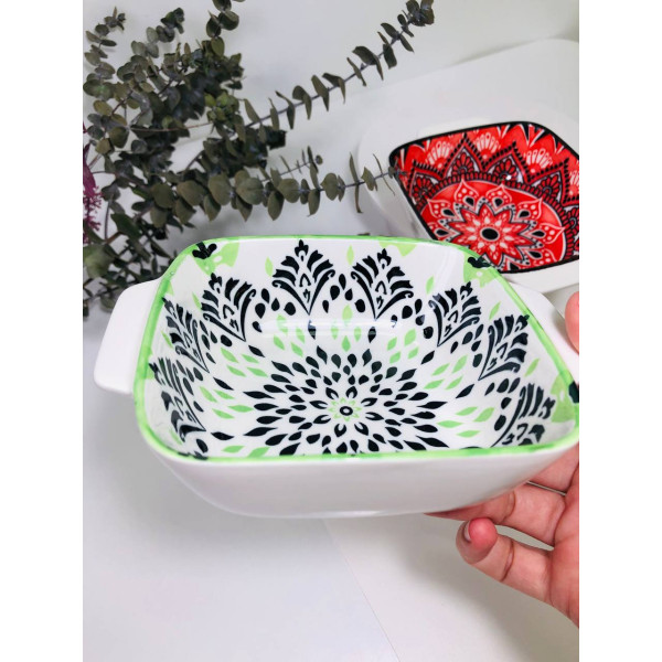 Тарілка квадртана Olens Тригір'я 102-614 16.6х5