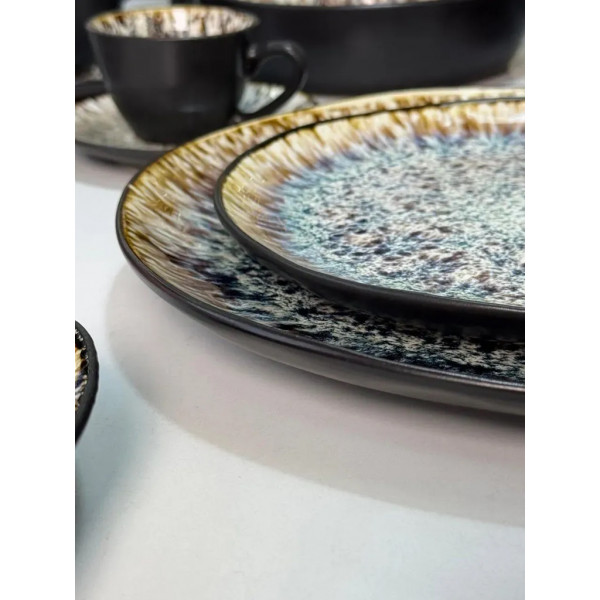 Тарілка кругла Olens Паноптикон 101-0471 20х1.8 см