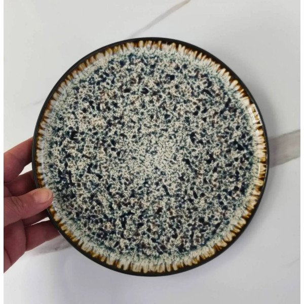 Тарілка кругла Olens Паноптикон 101-0475 20.6х1.7 см