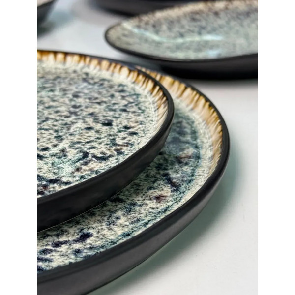 Тарілка кругла Olens Паноптикон 101-0475 20.6х1.7 см