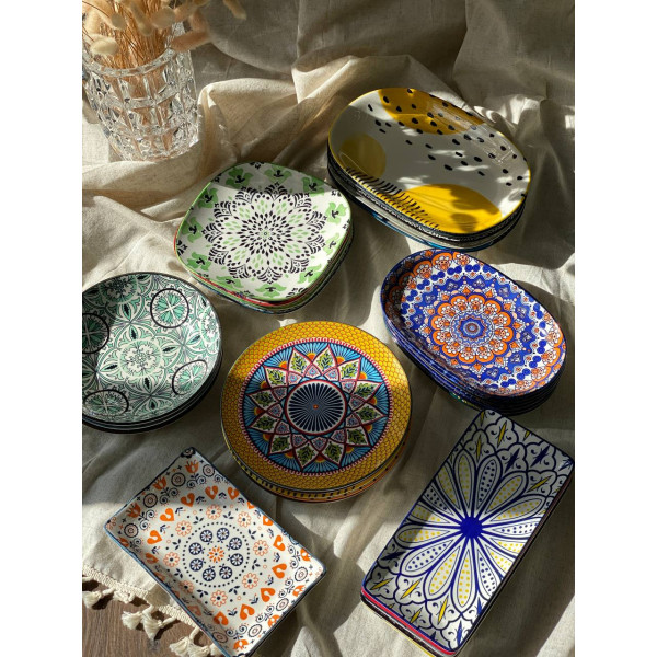 Тарілка овальна Olens Тригір'я 102-615 28х18.5 см