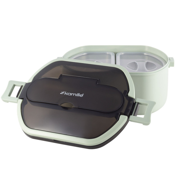 Ланч-бокс харчової Kamille KM-2138-Turquoise 750 мл бірюзовий