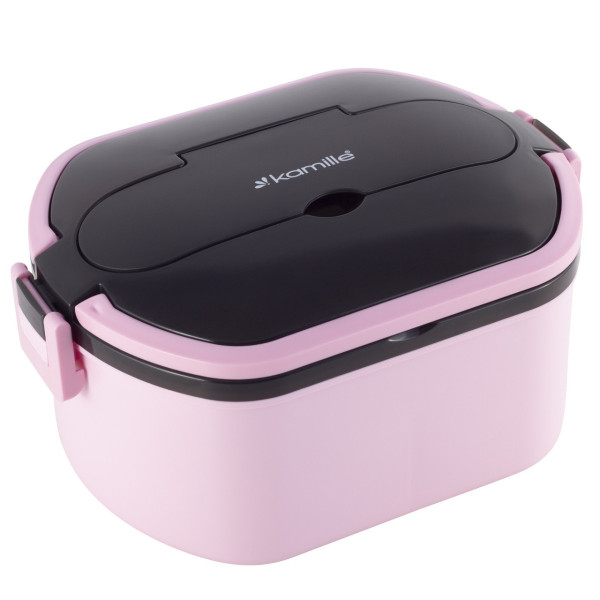 Ланч-бокс харчової Kamille KM-2138RZ 750 мл рожевий