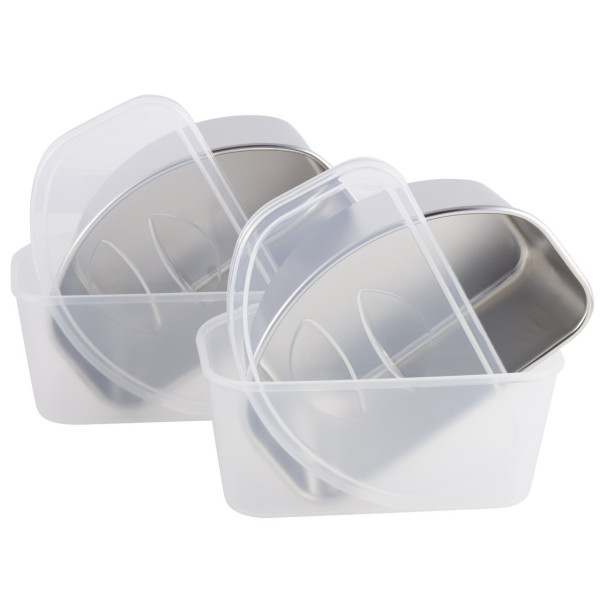 Ланч-бокс харчової Kamille KM-2138RZ 750 мл рожевий