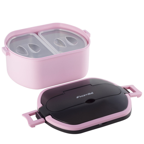 Ланч-бокс харчової Kamille KM-2138RZ 750 мл рожевий