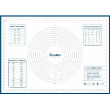 Килимок силіконовий Сon Brio СB-677-Blue 50х70 см синій