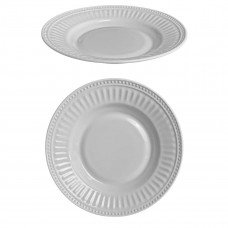 Тарілка десертна Vittora Blanco Retro V-205RE 20.5 см біла