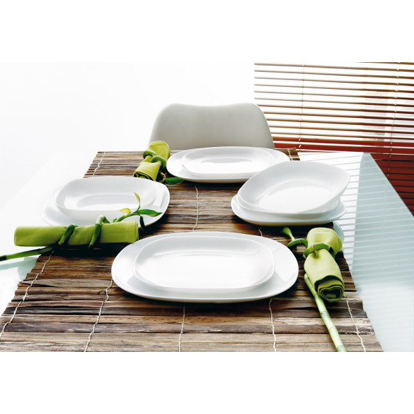 Блюдо Luminarc Sweet Line White E8007 35x24 см біле