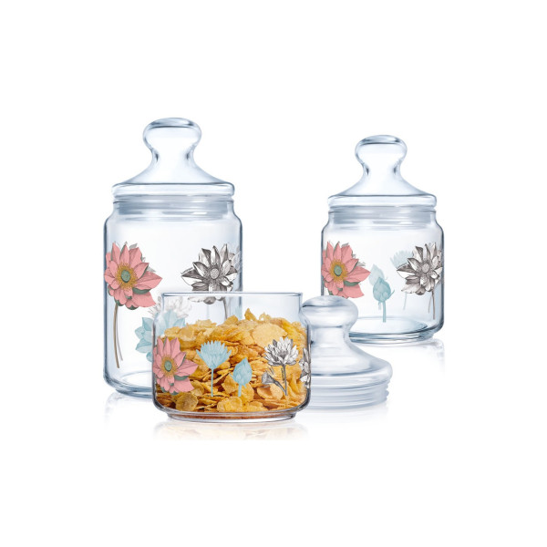 Набір банок LUMINARC CLUB DULASHI V8696 3 предмети