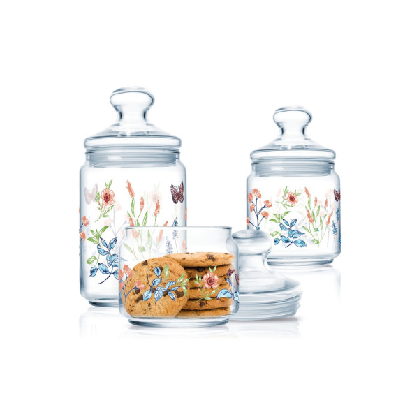 Набір банок LUMINARC CLUB ISAURE Q6772 3 предмети