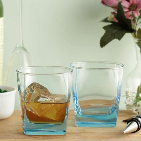 Набір низьких склянок Luminarc Sterling Ice Blue J1582 300 мл 6 шт синій