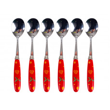 Набір чайних ложок Lefard Christmas delight 985-135 12 см 6 шт