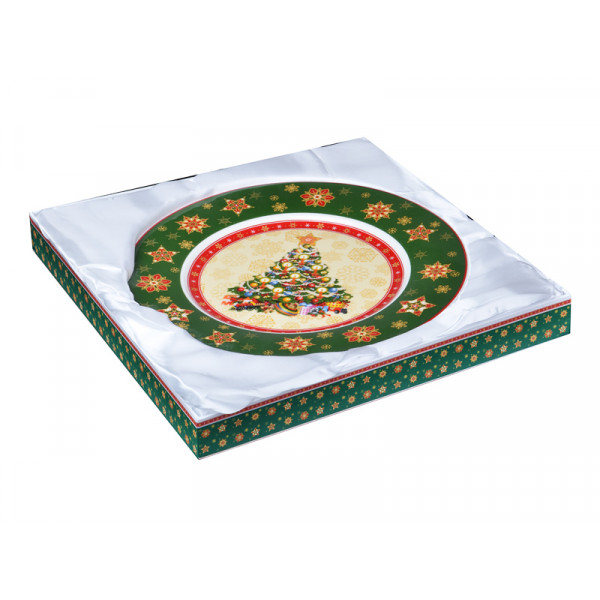 Тарілка десертна Lefard Christmas collection 986-062 21 см