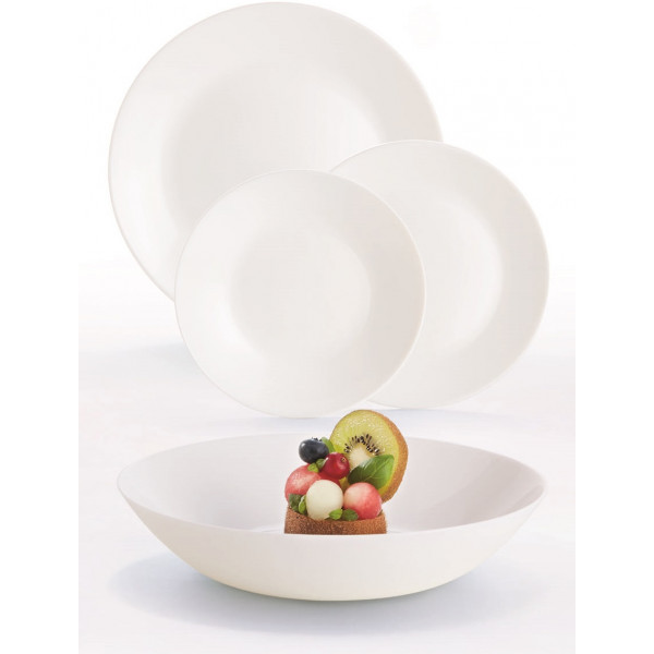 Тарілка десертна Luminarc ZELIE V7142 18 см біла