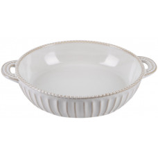 Форма для запікання кругла Limited Edition Allegra Biege GJH012-25-2-129 25.5x21x5.5 см бежева
