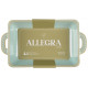 Форма для запікання прямокутна Limited Edition Allegra Oliva GJH009-27-2-131 27х15х5.5 см оливкова