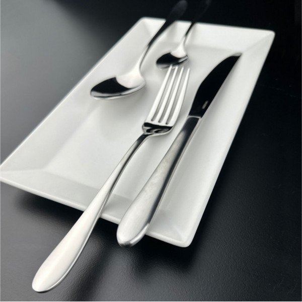 Набір столових ножів Vinzer VZ-50347 1.9х23.7 см сріблястий