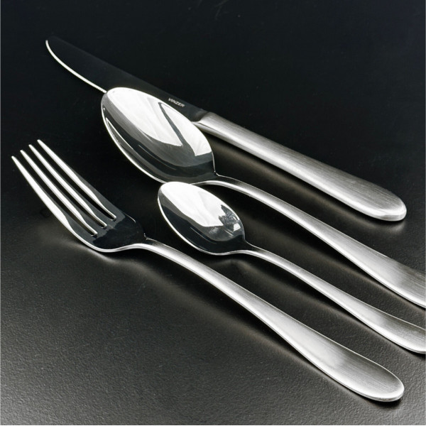 Набір чайних ложок Vinzer VZ-50348 3х14.2 см 2 сріблясті