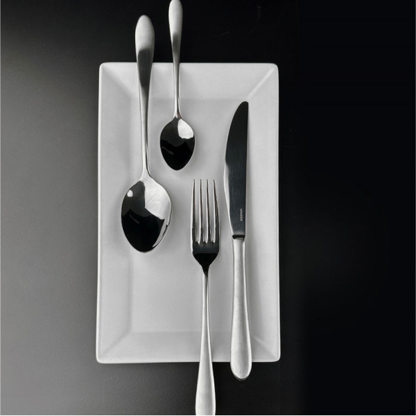 Набір чайних ложок Vinzer VZ-50348 3х14.2 см 2 сріблясті