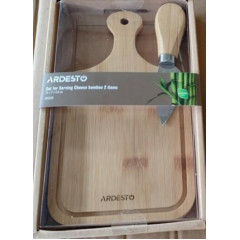 Набір для подачі сиру Ardesto Midori AR0936 19х11х0.8 см бежевий