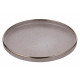 Тарілка десертна Ardesto Fasano AR0419GB 19.6 см сіра з коричневим