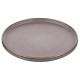 Тарілка обідня Ardesto Fasano AR0426GB 26 см сіра з коричневим