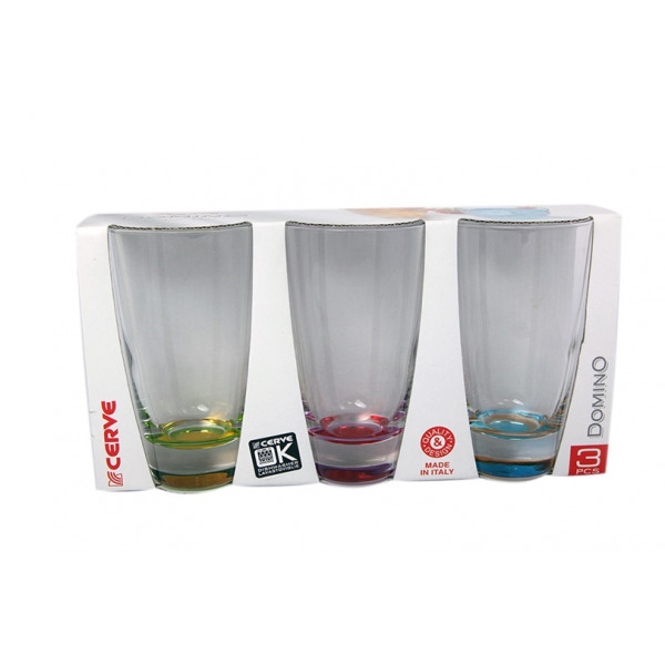 Набір високих склянок Cerve m32350 400 мл 3 шт