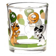Набір склянок низьких Cerve Собаки d25670 220 мл 3 шт