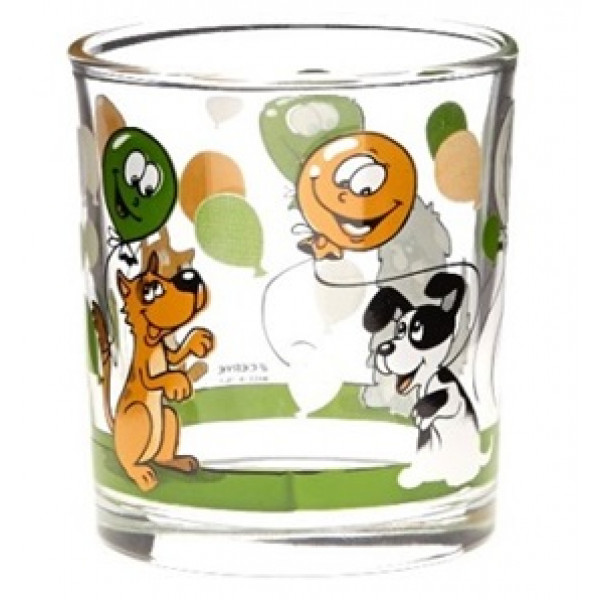Набір склянок низьких Cerve Собаки d25670 220 мл 3 шт