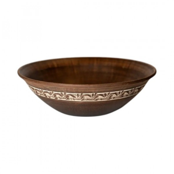 Салатник Кераміка Слов'янська Агноб НФ-00001407 2.5 л 27 см коричневий