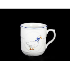 Кружка Thun Гуси 2760400-315-К 315 мл біла