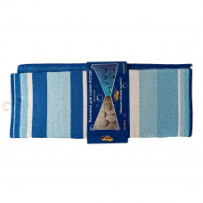 Килимок для сушіння посуду Werk WDP-3541 35х40 см блакитний із синім