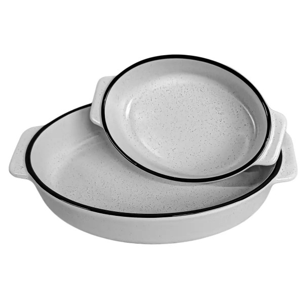 Форма для випікання овальна Pepper Tower PR-3334 29.7x18.2x6 см біла