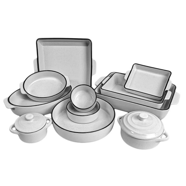 Форма для випікання овальна Pepper Tower PR-3335 20.3x13x5.5 см біла